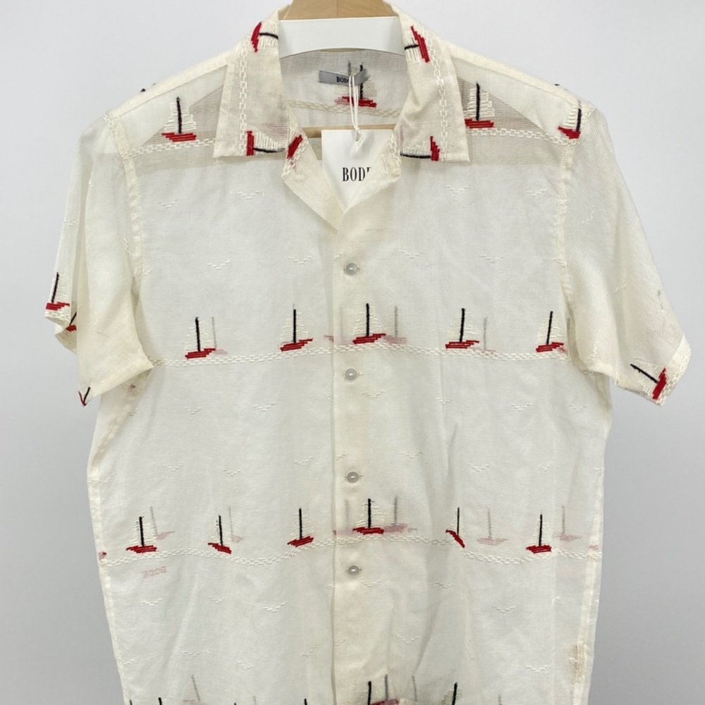 Bode Sheer Boat Shirt NWT